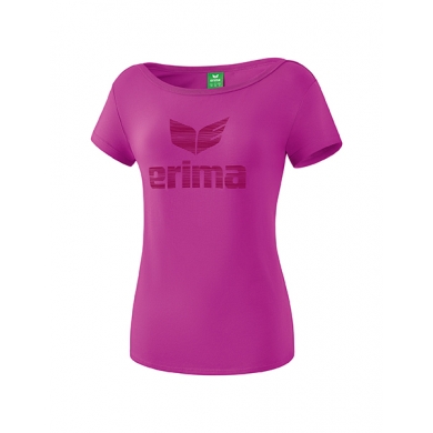 Erima Leisure Sports Shirt Essential - Cotton - Fuchsia Pink Women